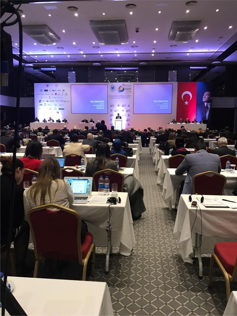 BAŞKAN KIR, '22. AVRASYA ZİRVESİ'NE KATILDI