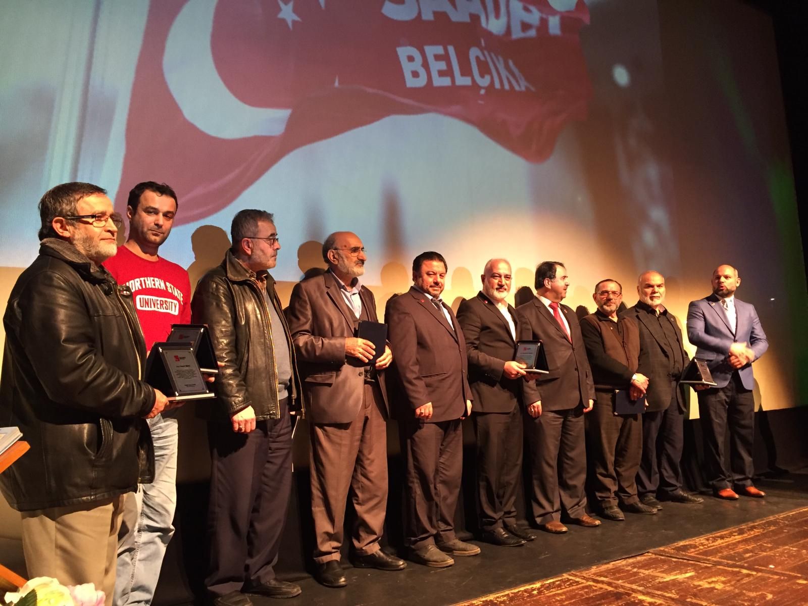 SAADET AVRUPA  BELÇİKA BÖLGESİ ERBAKAN'I ANMA VE ANLAMA PROGRAMINI MUAZZAM BİR KATILIMLA YAPTI
