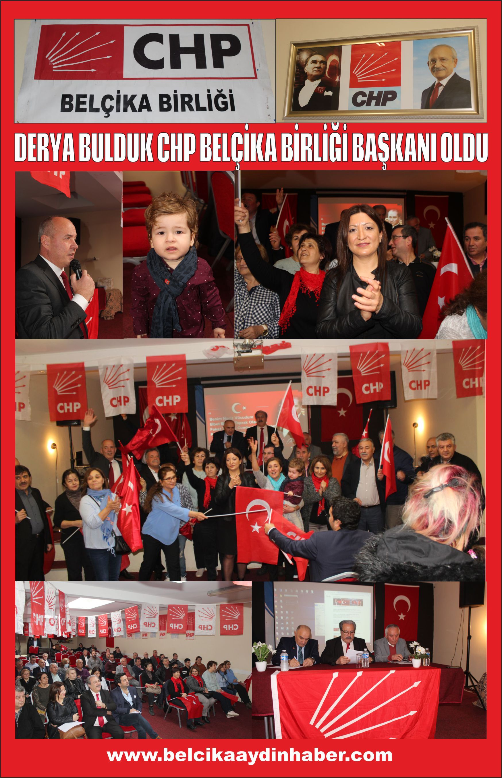 DERYA BULDUK CHP BELÇİKA BİRLİĞİ BAŞKANI OLDU