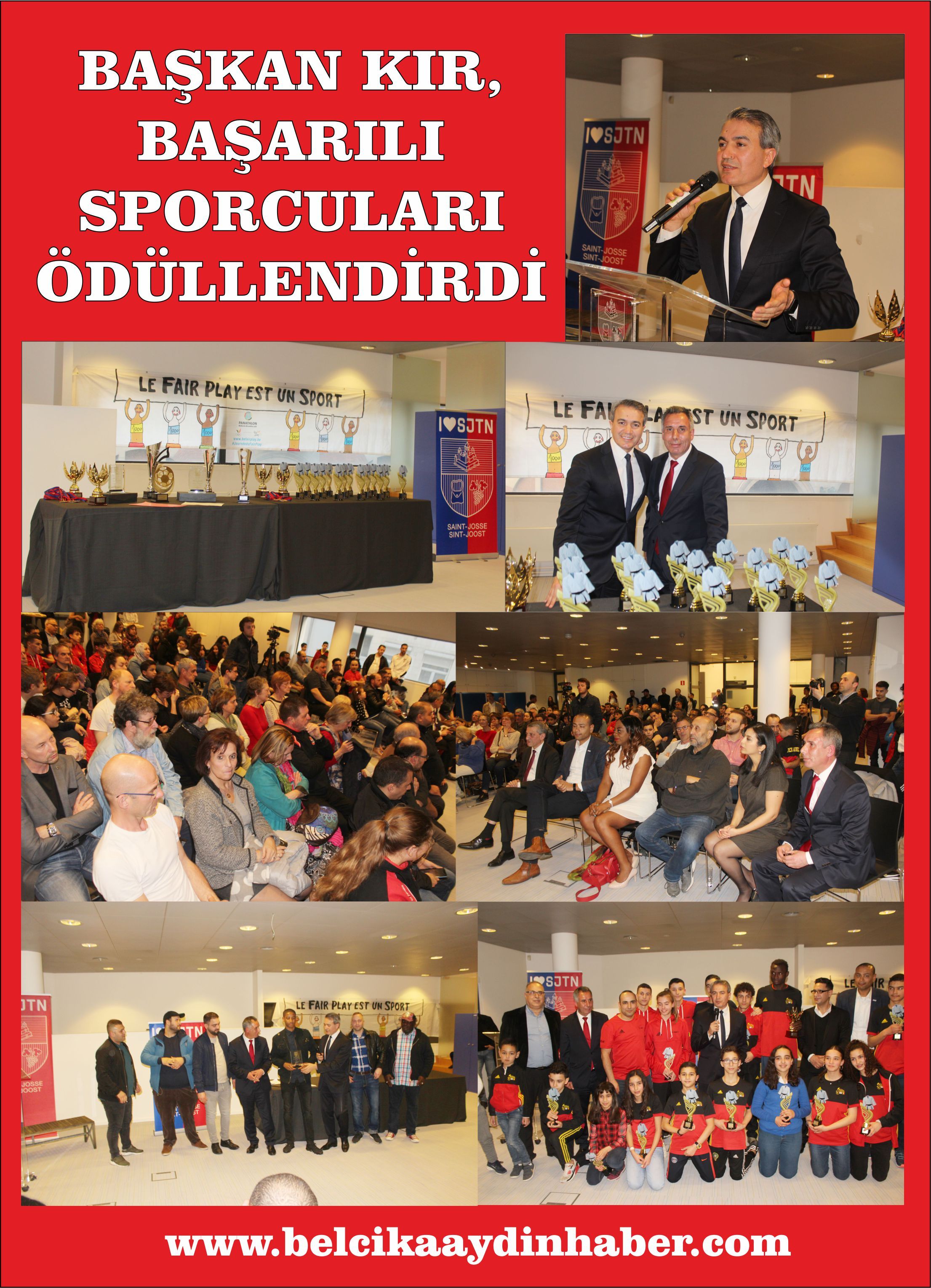 BAŞKAN KIR, BAŞARILI SPORCULARI ÖDÜLLENDİRDİ