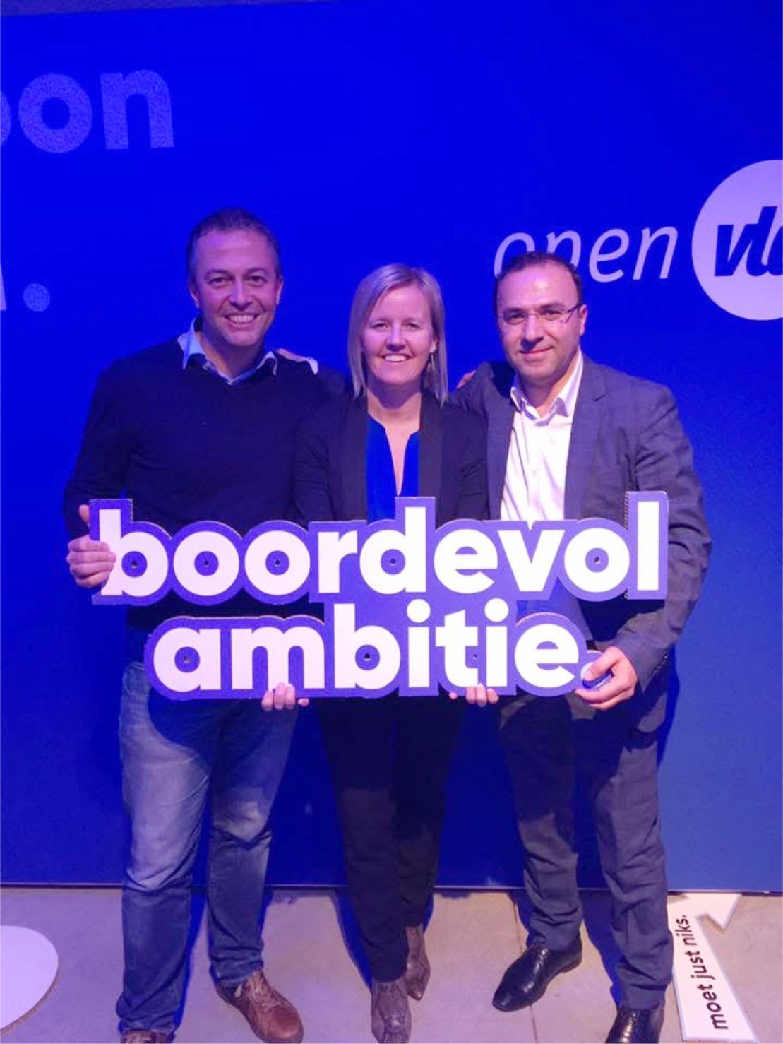 Open Vld düzenlediği bir tören ile seçim startını verdi