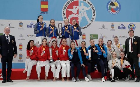Avrupa Karate Şampiyonası'nda Türkiye ilk günde 9 madalya aldı