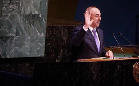 DIŞİŞLERİ BAKANI ÇAVUŞOĞLU' 'YENİ ZELLANDA KATLİAMI İLE İLGİLİ BM GENEL KURULU OTURUMUNDAKİ HİTABI (2 Nisan 2019, New York)