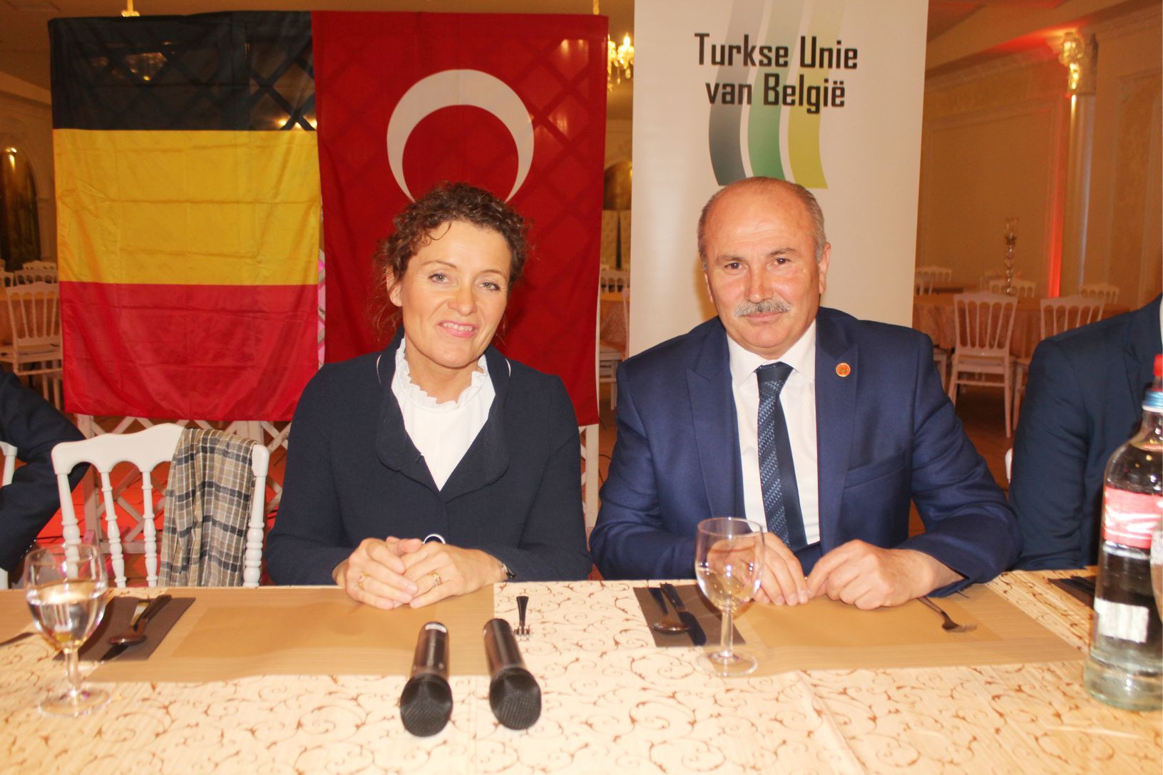 Bakan Lydia Peeters ile istişare toplantısı