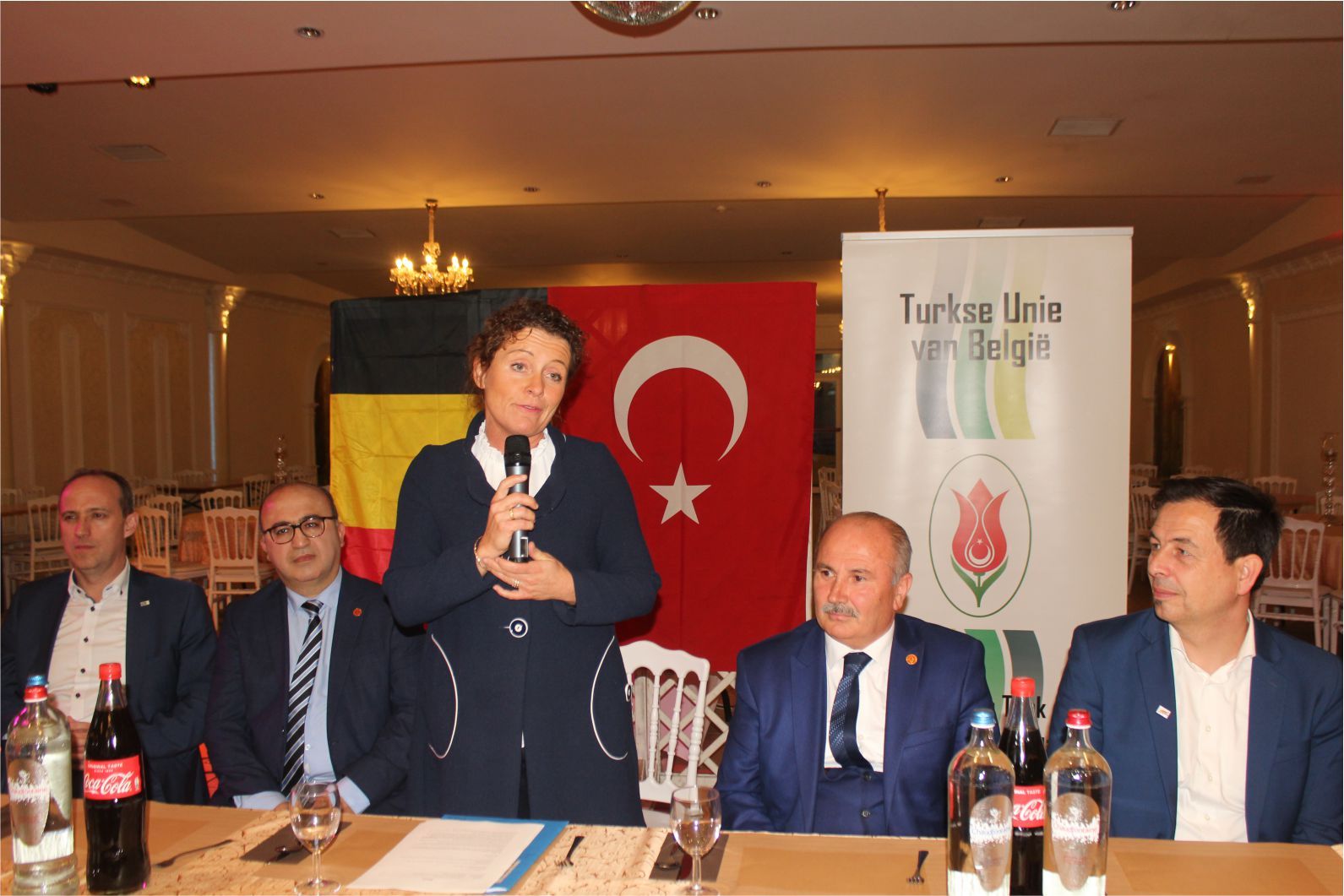 Bakan Lydia Peeters ile istişare toplantısı