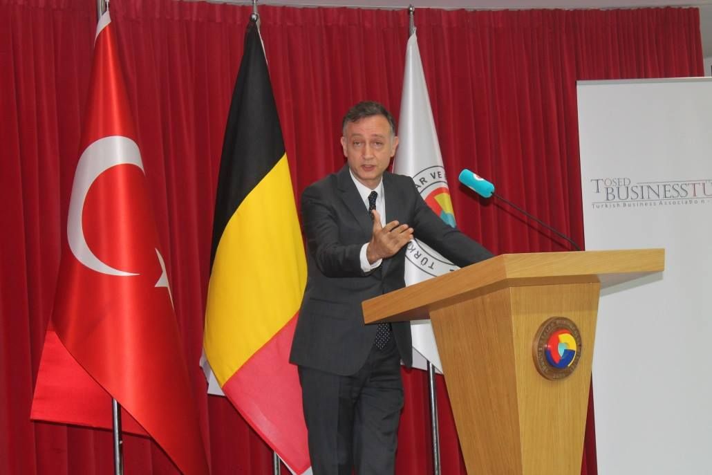 REYNDERS: ´BELÇİKA VE TÜRKİYE OLARAK YAKLAŞIK 10 MİLYAR AVROLUK TİCARET HACMİNE SAHİBİZ´