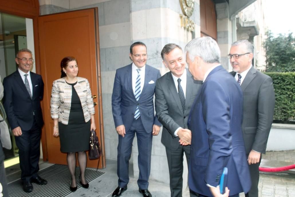 REYNDERS: ´BELÇİKA VE TÜRKİYE OLARAK YAKLAŞIK 10 MİLYAR AVROLUK TİCARET HACMİNE SAHİBİZ´