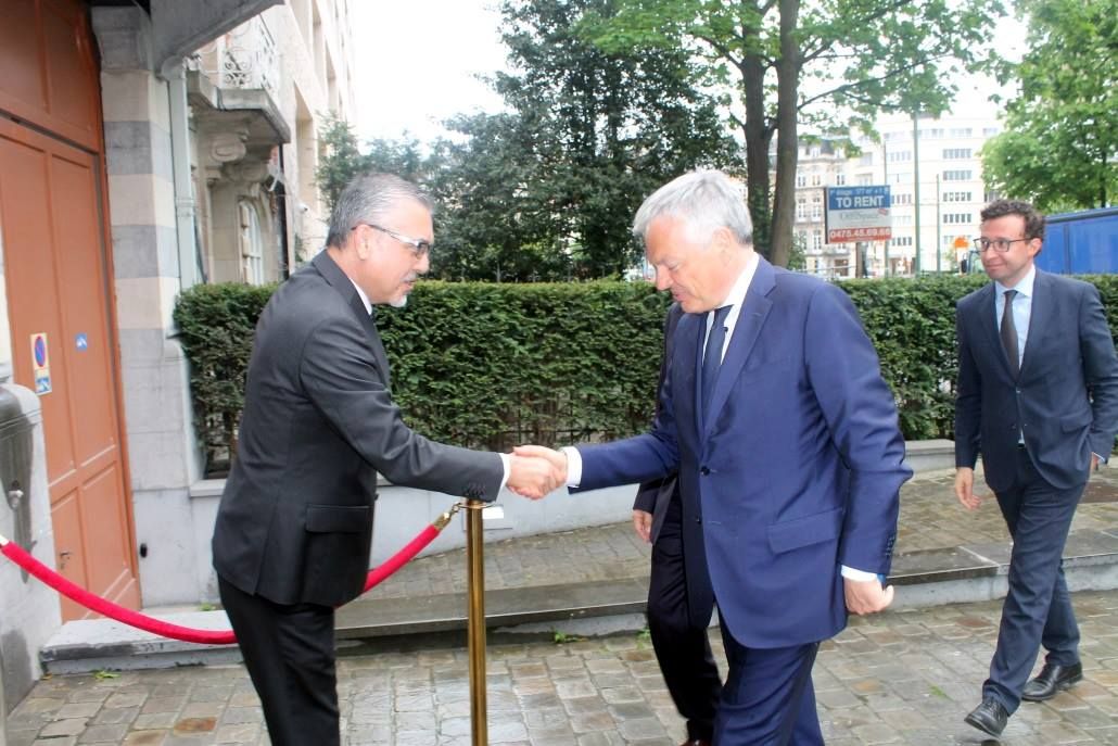 REYNDERS: ´BELÇİKA VE TÜRKİYE OLARAK YAKLAŞIK 10 MİLYAR AVROLUK TİCARET HACMİNE SAHİBİZ´