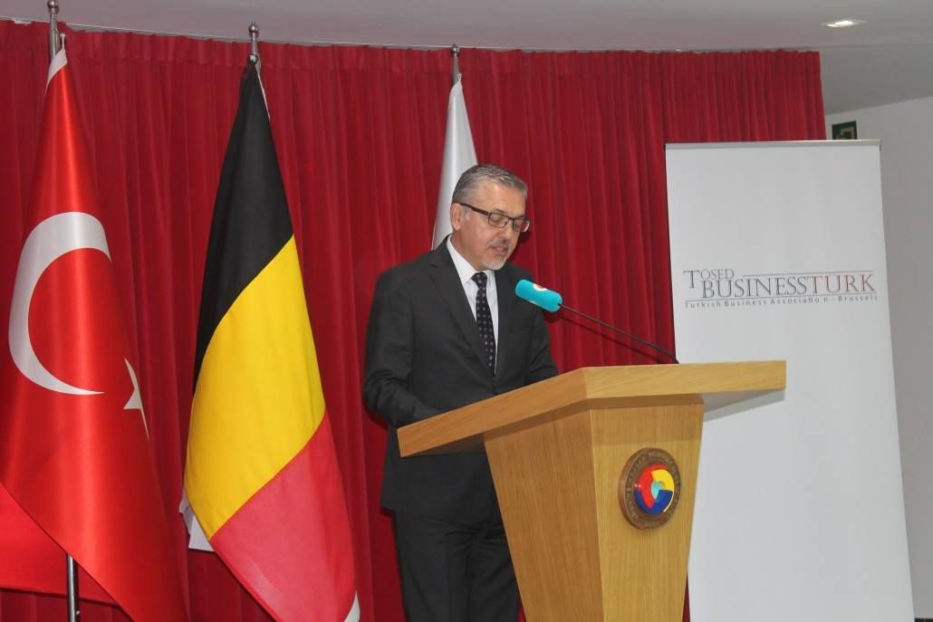 REYNDERS: ´BELÇİKA VE TÜRKİYE OLARAK YAKLAŞIK 10 MİLYAR AVROLUK TİCARET HACMİNE SAHİBİZ´