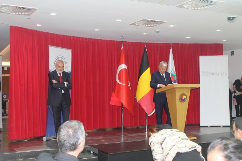 REYNDERS: ´BELÇİKA VE TÜRKİYE OLARAK YAKLAŞIK 10 MİLYAR AVROLUK TİCARET HACMİNE SAHİBİZ´