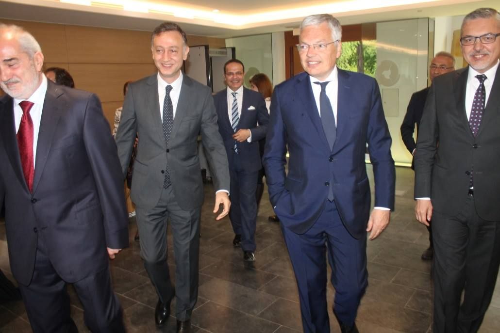 REYNDERS: ´BELÇİKA VE TÜRKİYE OLARAK YAKLAŞIK 10 MİLYAR AVROLUK TİCARET HACMİNE SAHİBİZ´