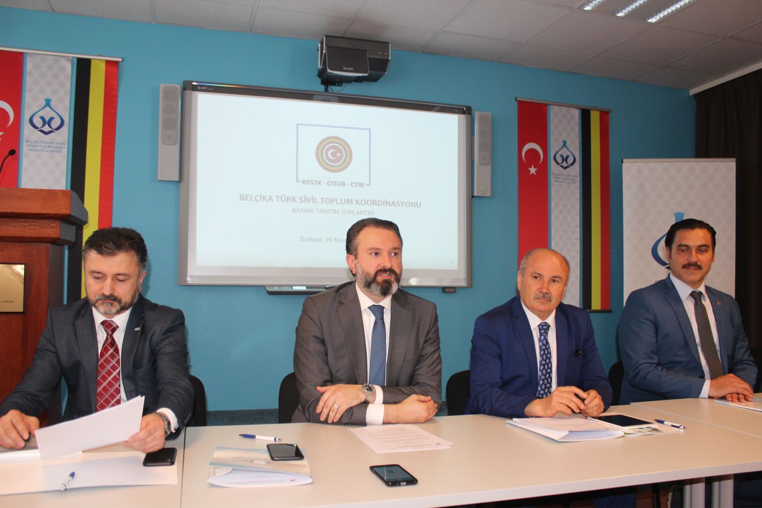 Belçika Türk Sivil Toplum Koordinasyonu (BTSTK) adı altında bir birlik ve koordinasyon platformu oluşturuldu.