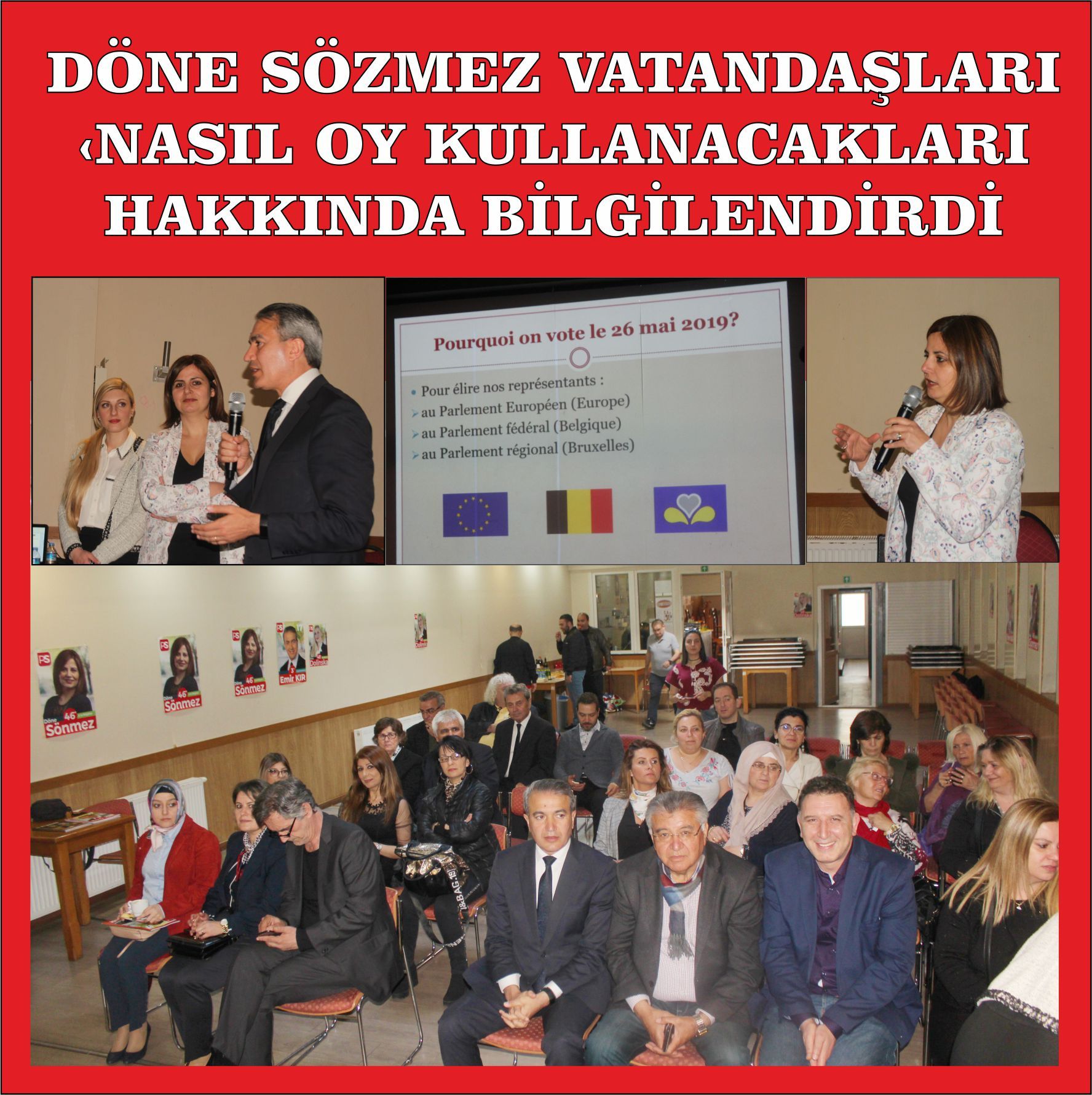 ~~DÖNE SÖNMEZ, SEÇİMDE NASIL OY KULLANILMASI HAKKINDA VATANDAŞLARI BİLGİLENDİRDİ