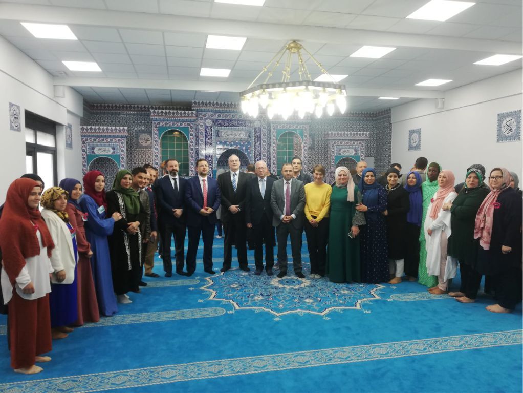 Oudenaarde Ensar Camii ibadete açıldı