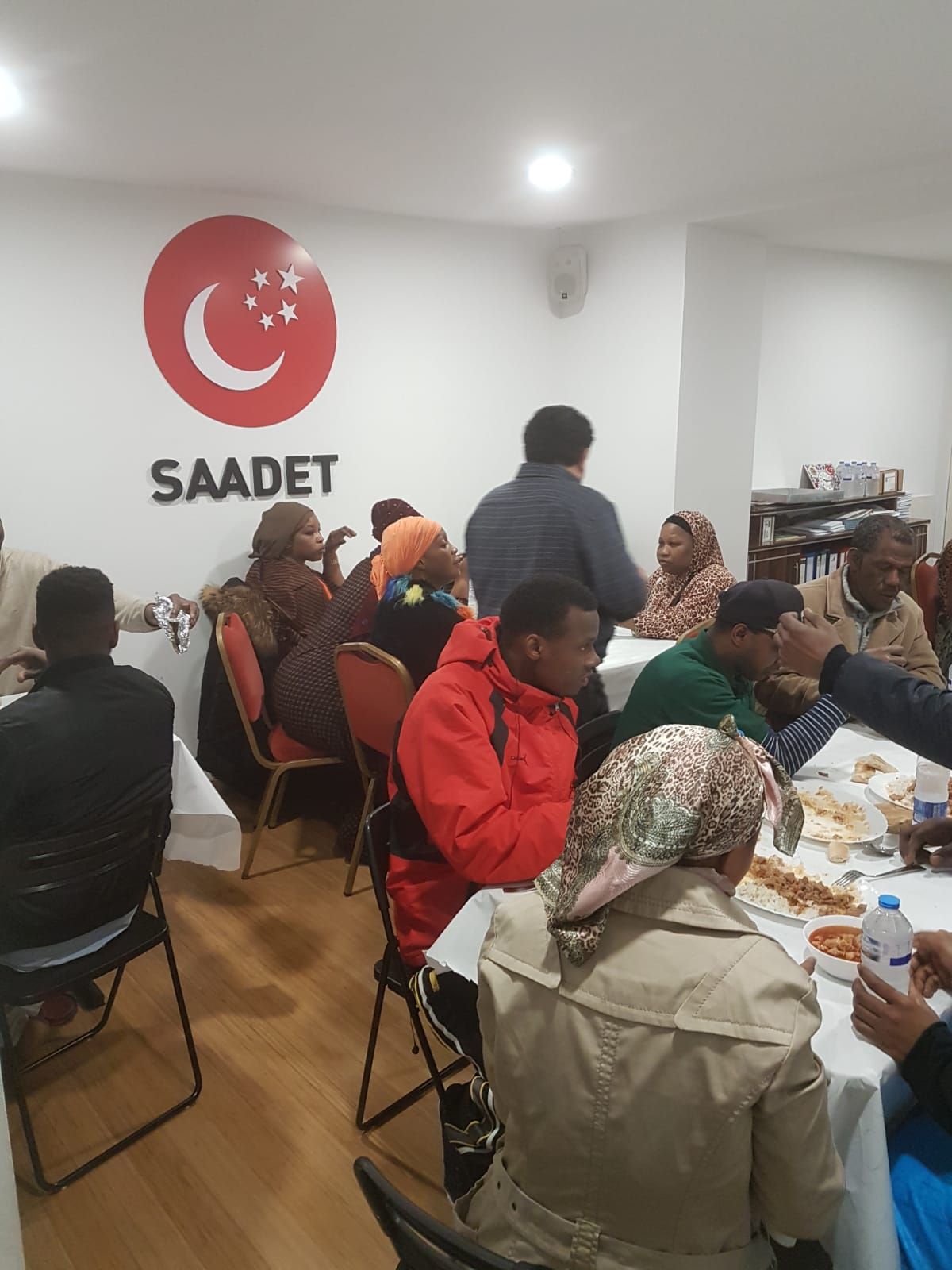 SAADET AVRUPA BELÇİKA TEMSİLCİLİĞİ GELENEKSEL 4. MÜLTECİ İFTARI BEREKETLİ OLDU.