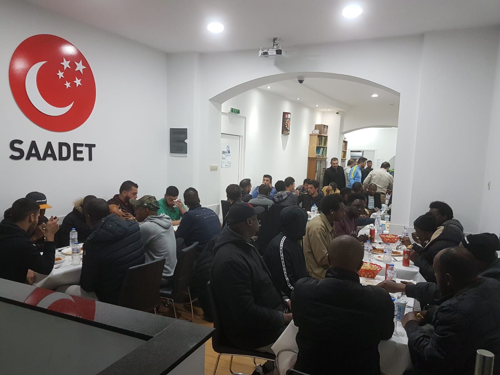 SAADET AVRUPA BELÇİKA TEMSİLCİLİĞİ GELENEKSEL 4. MÜLTECİ İFTARI BEREKETLİ OLDU.