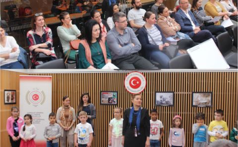 ~~OYUNLU MÜZİK ETKİNLİĞİNDE ÇOCUKLAR GÖNÜLLERİNCE EĞLENDİ