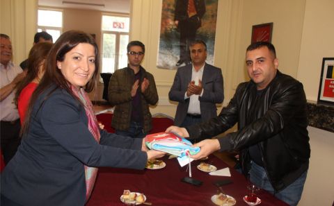 AZERBAYCAN TEŞKİLAT TEMSİLCİLERİNDEN CHP BELÇİKA BİRLİĞİNE ZİYARET
