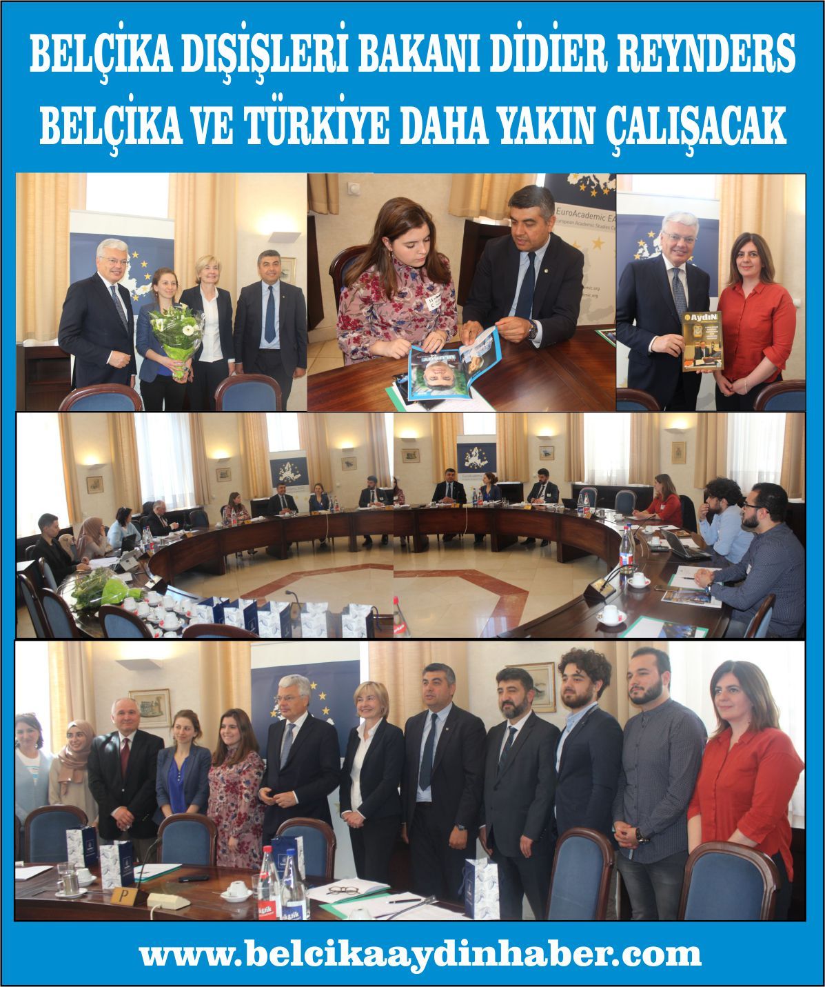 DIŞİŞLERİ BAKANI DİDİER REYNDERS
