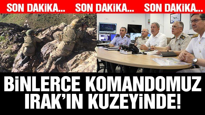 Irakâ€™ın kuzeyine büyük operasyon 