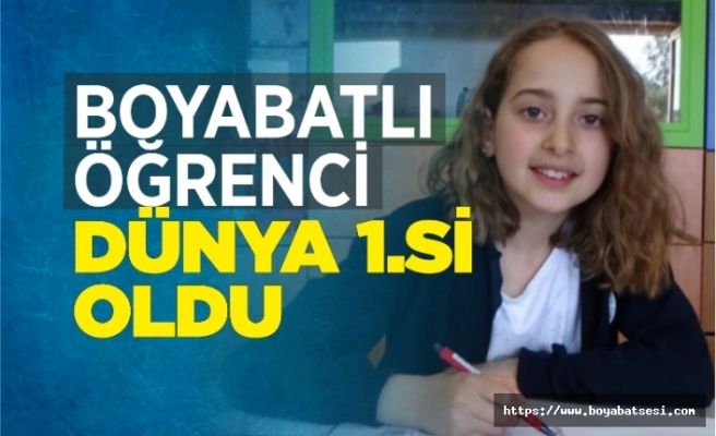 Boyabatlı Zeynep Nazlı’ya Portekiz’den Dünya Birinciliği
