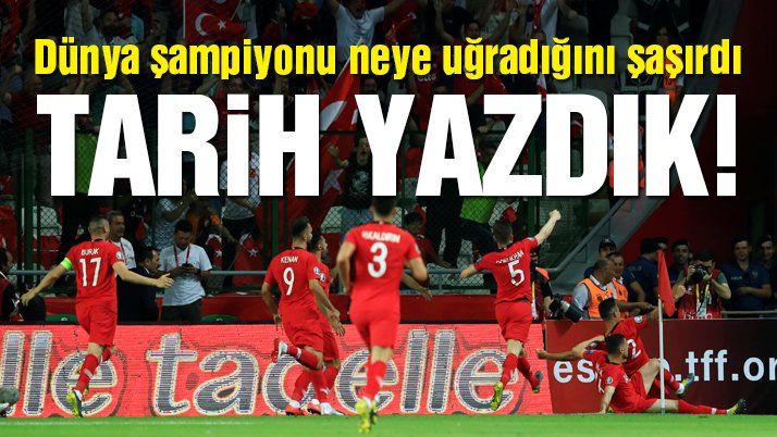 Türkiye Fransa 2-0 | Türkiye tarih yazdı!