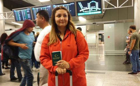 Vizesiz ilk Türk yolcu giriş yaptı