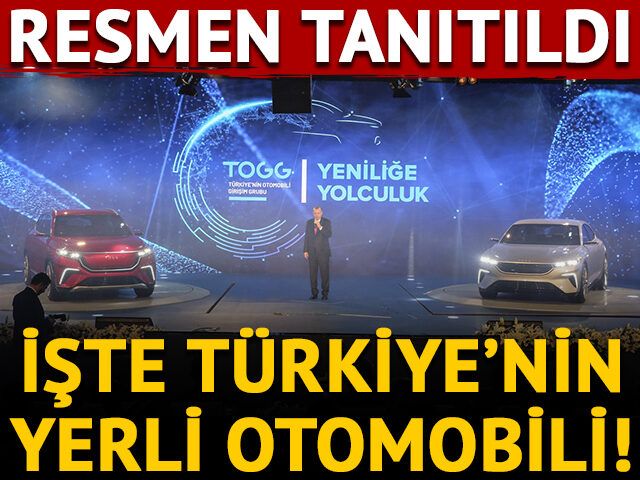 İşte Türkiye'nin Otomobili! Yerli otomobilin ismi ve fiyatı ne olacak?