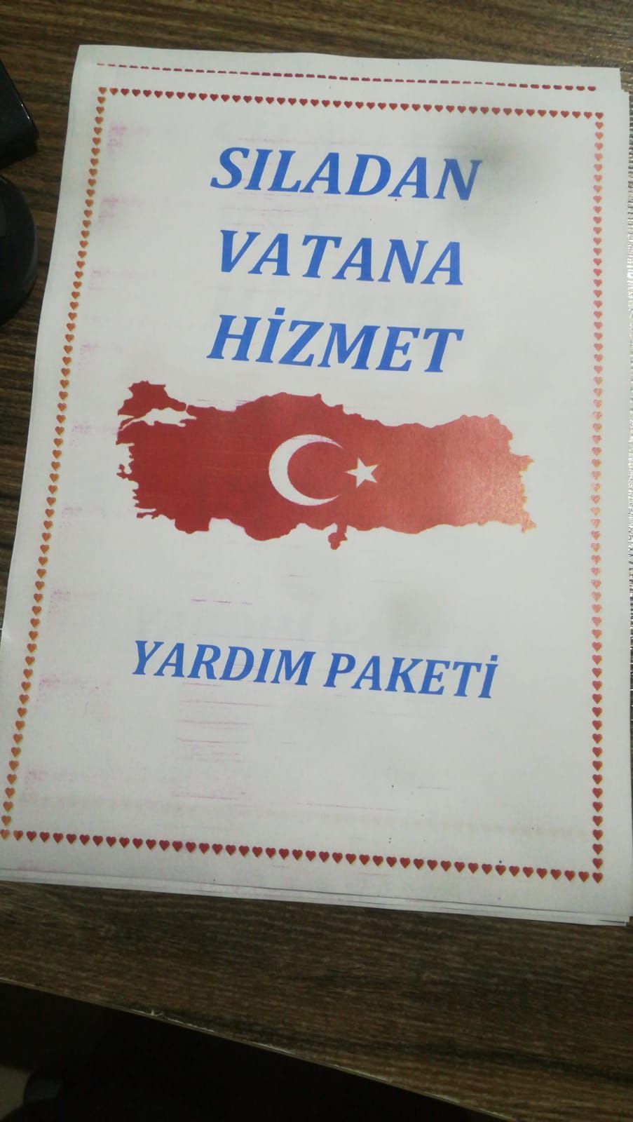 â€˜SILADAN VATANA HİZMETâ€™ PLATFORMU YARDIM KAMPANYALARIYLA GÖZ DOLDURUYOR