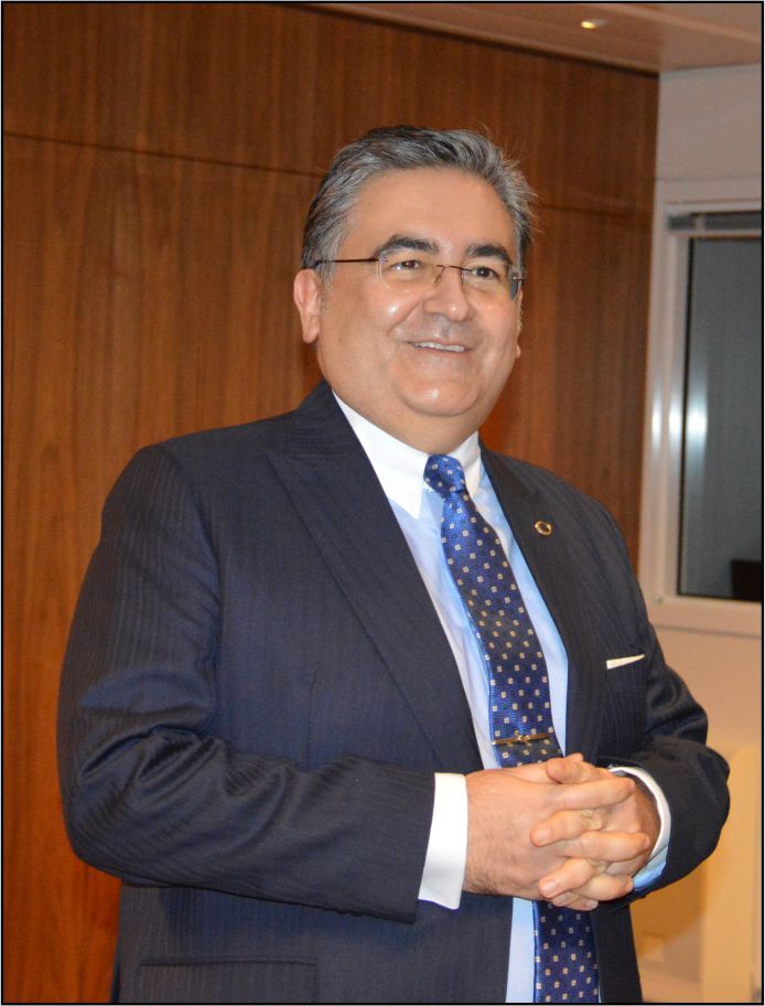 BÜYÜKELÇİ DR. ULUSOY BASIN TEMSİLCİLERİYLE BİRARAYA GELDİ