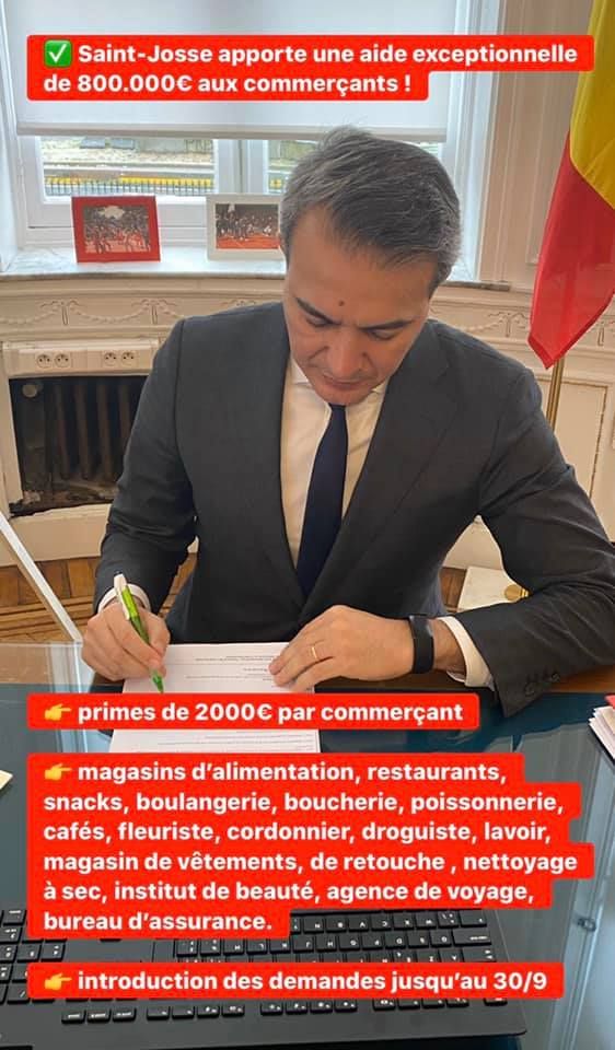 Esnaflara 2000 euro yardım