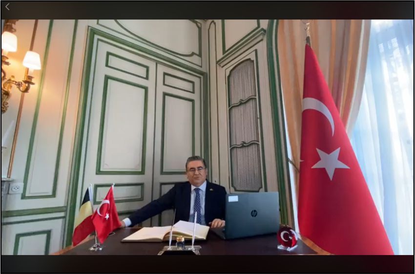 BRÜKSEL BÜYÜKELÇİSİ DR. HASAN ULUSOY: CORONA VİRÜS MÜCADELESİ HAKKINDA GÖRÜNTÜLÜ MESAJ YAYINLADI