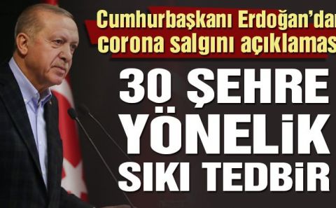 Son dakika… Cumhurbaşkanı Erdoğanâ€™dan kritik corona virüsü salgını açıklaması