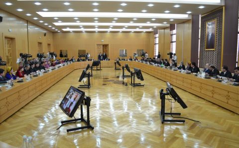 IMPORTANCE OF TURKMENISTAN'S PERMANENT NEUTRALITY DISCUSSED AT INTERNATIONAL MEDIA FORUM IN THE FORM OF A VIDEO CONFERENCE