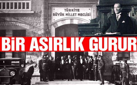 23 NİSAN ULUSAL EGEMENLİK VE ÇOCUK BAYRAMINIZ KUTLU OLSUN. CUMHURİYETİMİZ 100 YAŞINDA