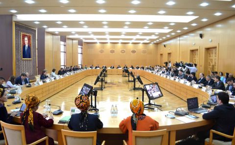 ~~A briefing entitled â€œInternational cooperation of Turkmenistan in the healthcare sphereâ€ was held in Ashgabat