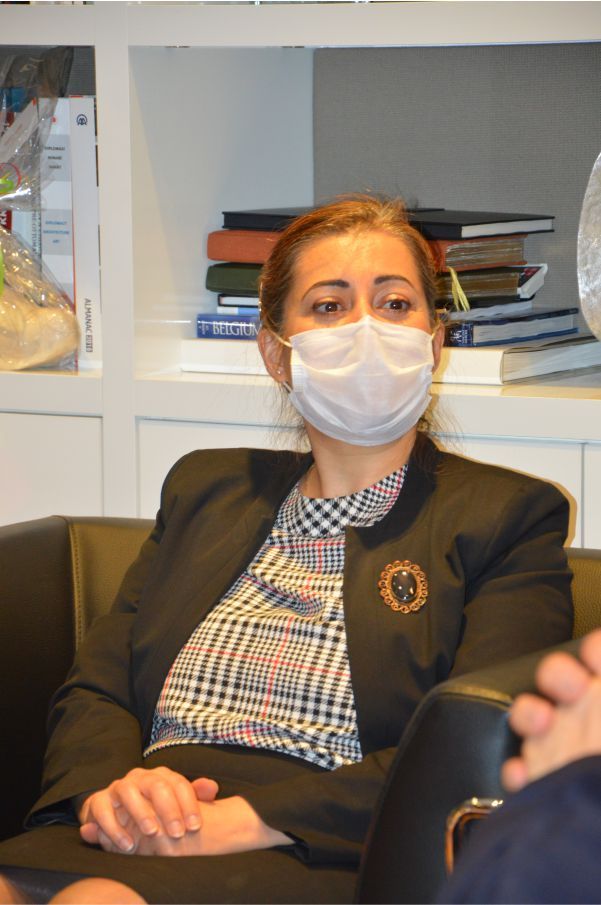 BEL-DOST’TAN BAŞKONSOLOS DİLŞAD KIRBAŞLI KARAOĞLU’NA VEDA ZİYARETİ