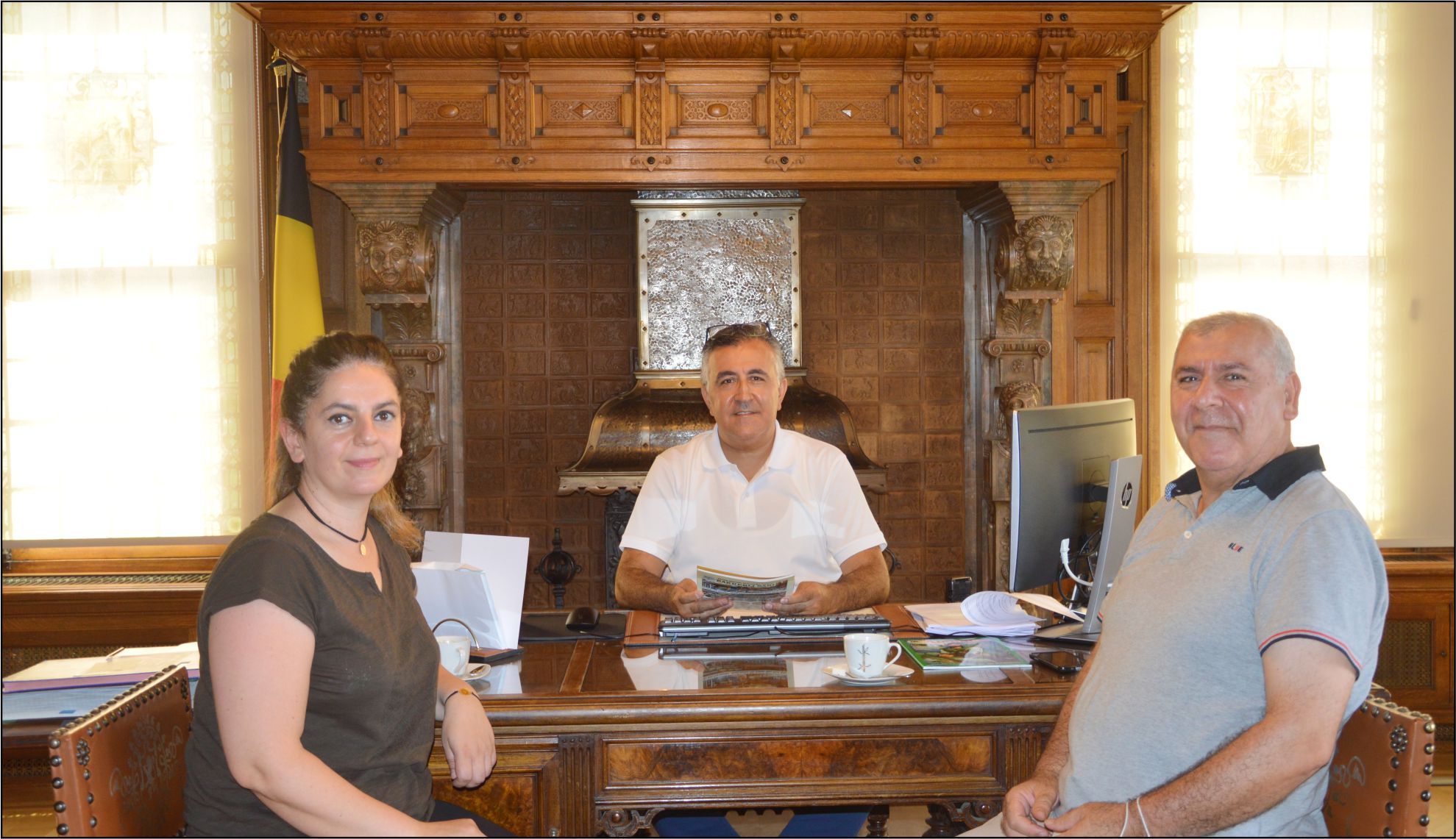 Schaerbeek Belediye Başkan Vekili Köksal 'RESMİ EVRAKLARI ÜCRETSİZ VERMEKTEYİZ'