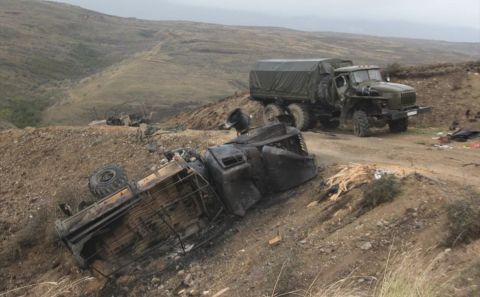 Ermenistan-Azerbaycan cephe hattında çatışmalar sürüyor...
