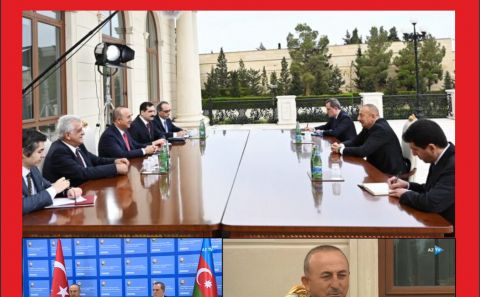 Prezident Mövlud Çavuşoğlunu qÉ™bul etdi - 