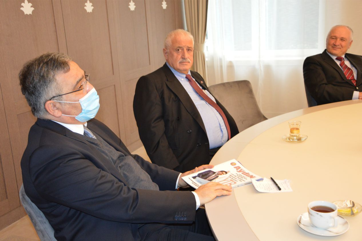 BELÇİKA TÜRK STKâ€™LARDAN AZERBAYCAN BÜYÜKELÇİLİĞİâ€™NE DESTEK ZİYARETİ