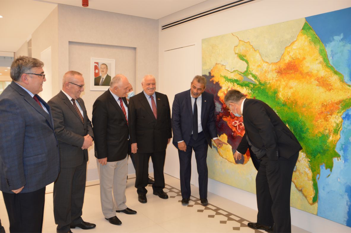 BELÇİKA TÜRK STKâ€™LARDAN AZERBAYCAN BÜYÜKELÇİLİĞİâ€™NE DESTEK ZİYARETİ