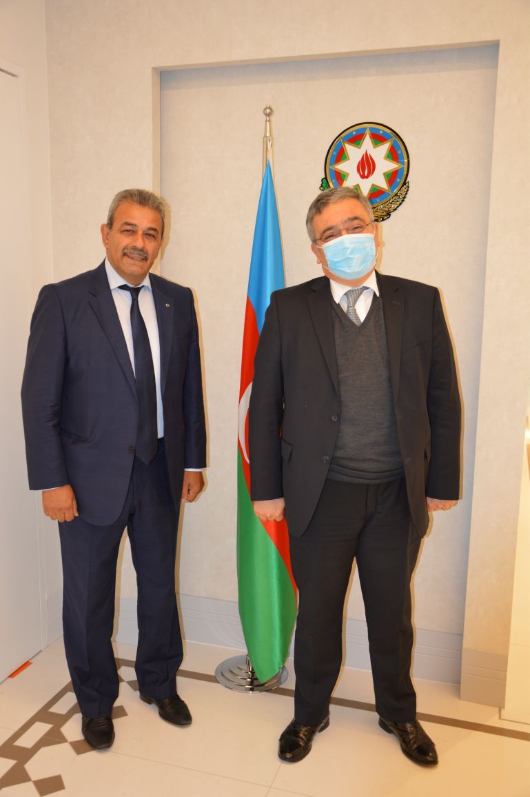 BELÇİKA TÜRK STKâ€™LARDAN AZERBAYCAN BÜYÜKELÇİLİĞİâ€™NE DESTEK ZİYARETİ
