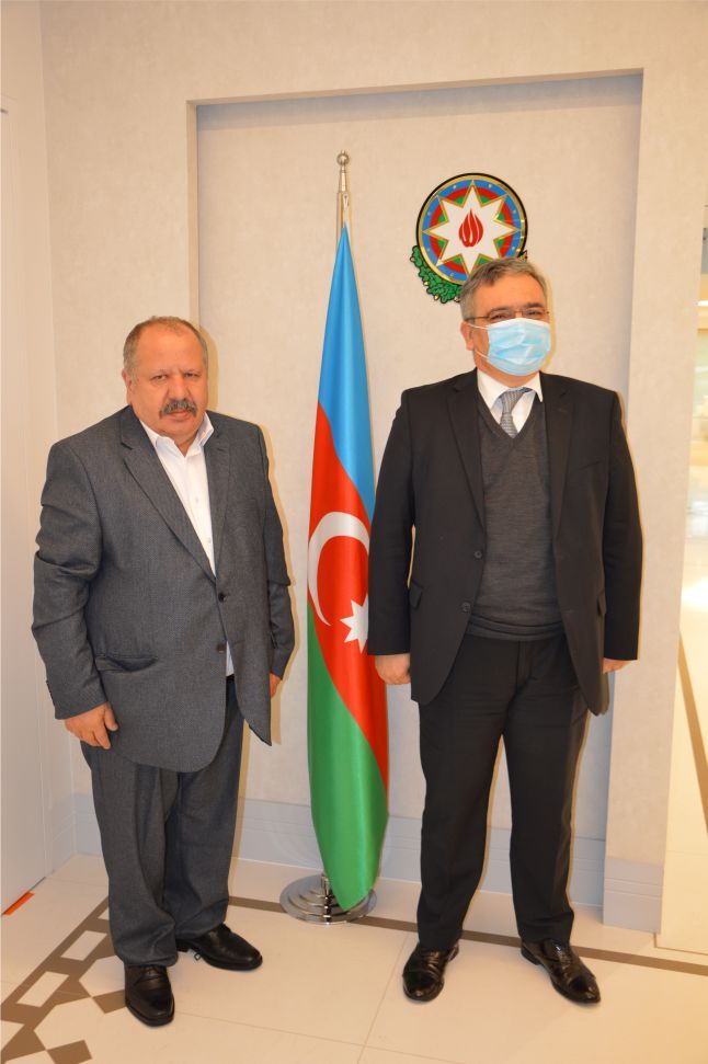 BELÇİKA TÜRK STKâ€™LARDAN AZERBAYCAN BÜYÜKELÇİLİĞİâ€™NE DESTEK ZİYARETİ