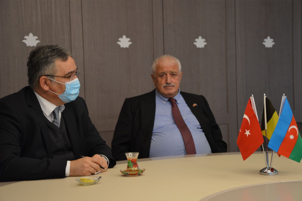BELÇİKA TÜRK STKâ€™LARDAN AZERBAYCAN BÜYÜKELÇİLİĞİâ€™NE DESTEK ZİYARETİ