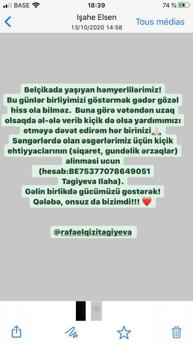 ~~AZERBAYCAN AĞDAMâ€™LI İLAHA TAĞIYEVA : AĞDAM İŞGAL EDİLDİĞİNDE 11 YAŞINDAYDIM. ERMENİLERİN VAHŞİLİKLERİNİ GÖZLERİMLE GÖRDÜM.