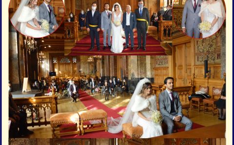 GAMZE VE DENİZ NİKAHLANMANIN SEVİNCİNİ YAŞADILAR