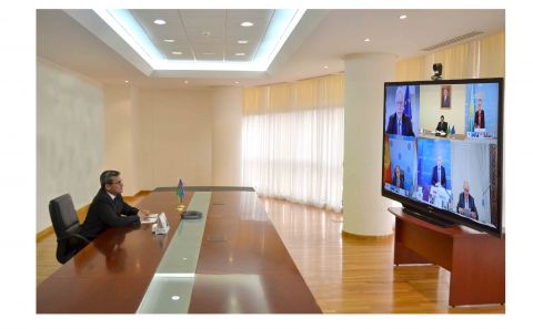 ~~Turkmenistan adheres to the multilateral partnership in the format â€œCentral Asia â€“ European Unionâ€