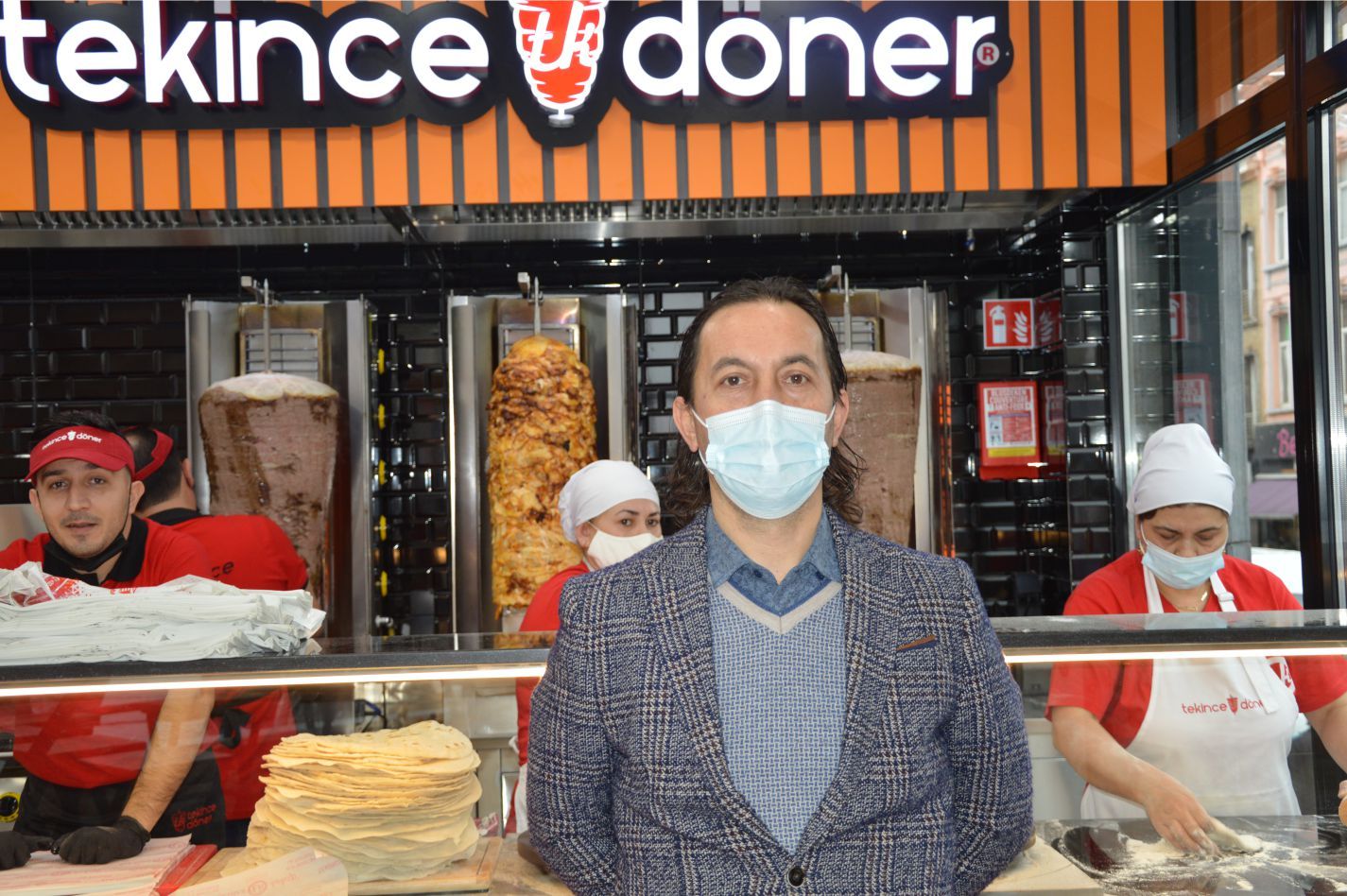 TEKİNCE DÖNER DUALAR EŞLİĞİNDE AÇILIŞINI GERÇEKLEŞTİRDİ