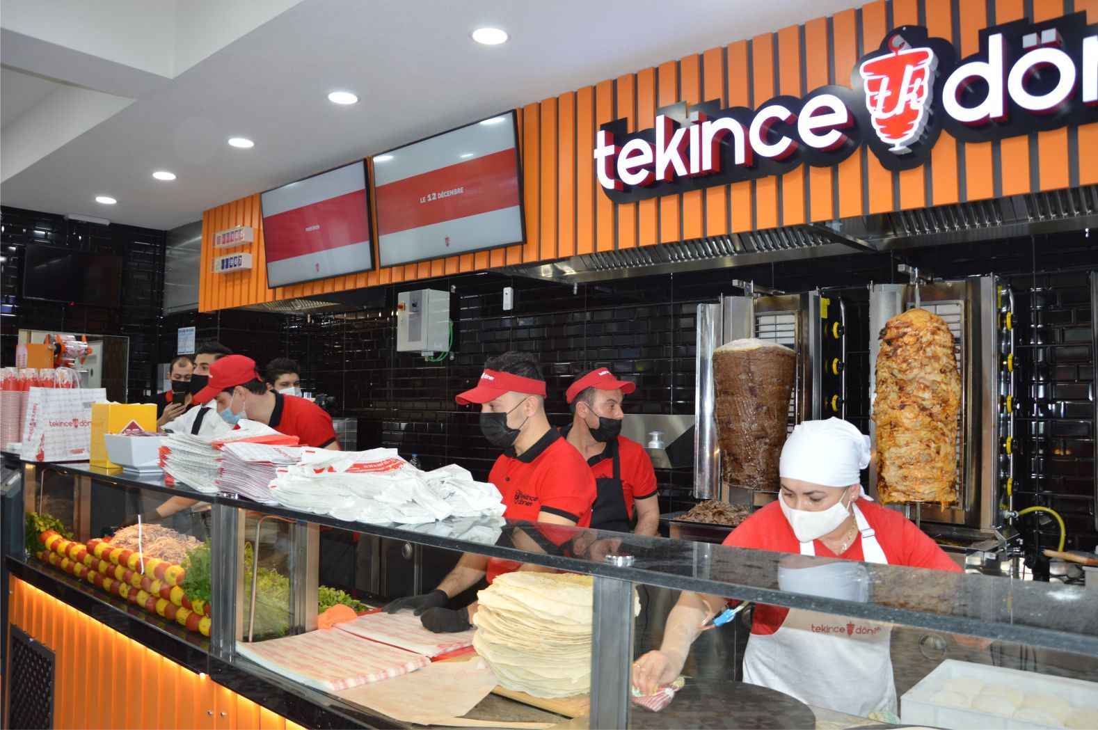 TEKİNCE DÖNER DUALAR EŞLİĞİNDE AÇILIŞINI GERÇEKLEŞTİRDİ